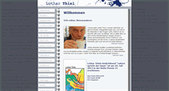 Desktop Screenshot of lothar-thiel.de