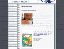 Tablet Screenshot of lothar-thiel.de